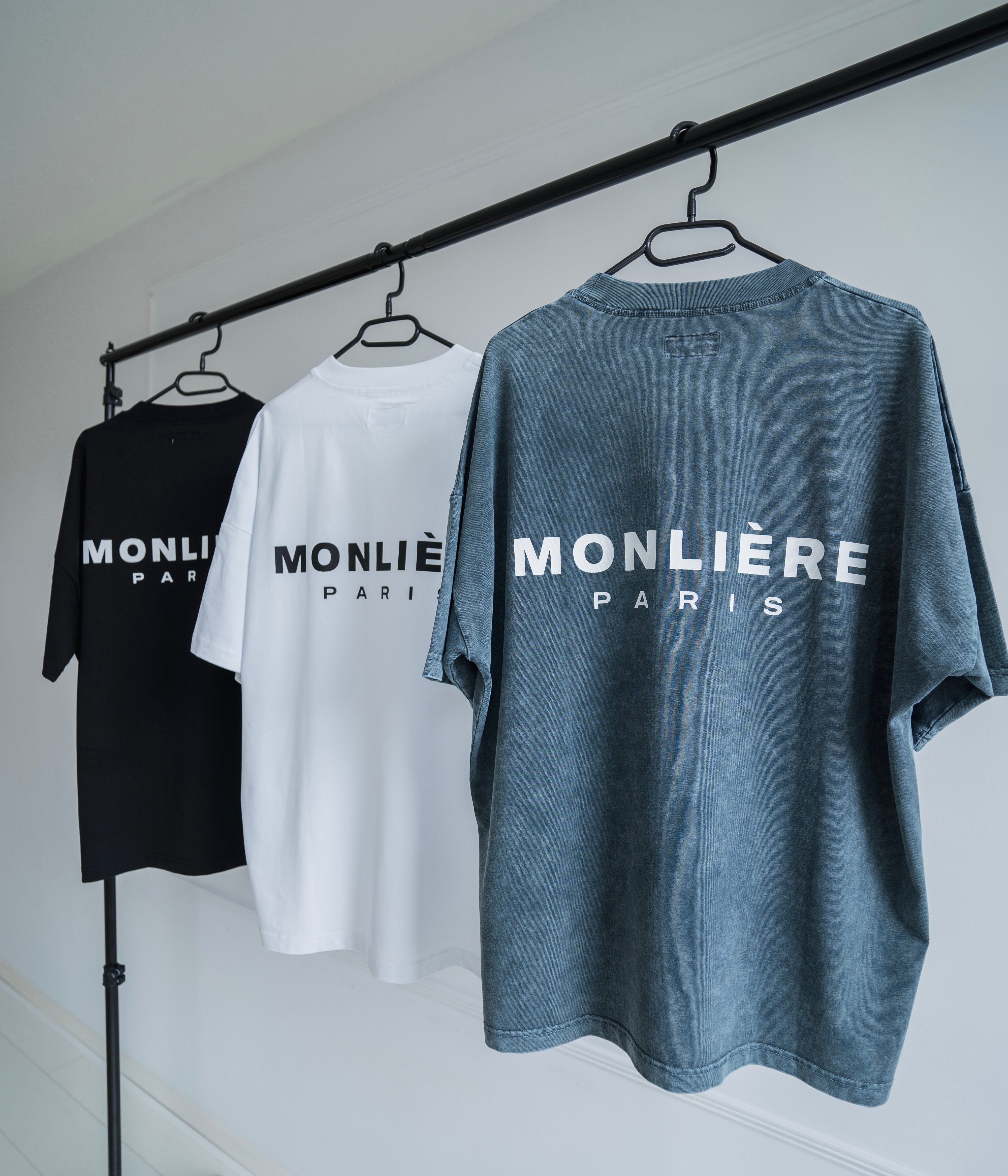 Grey Oversized T-Shirt Acid