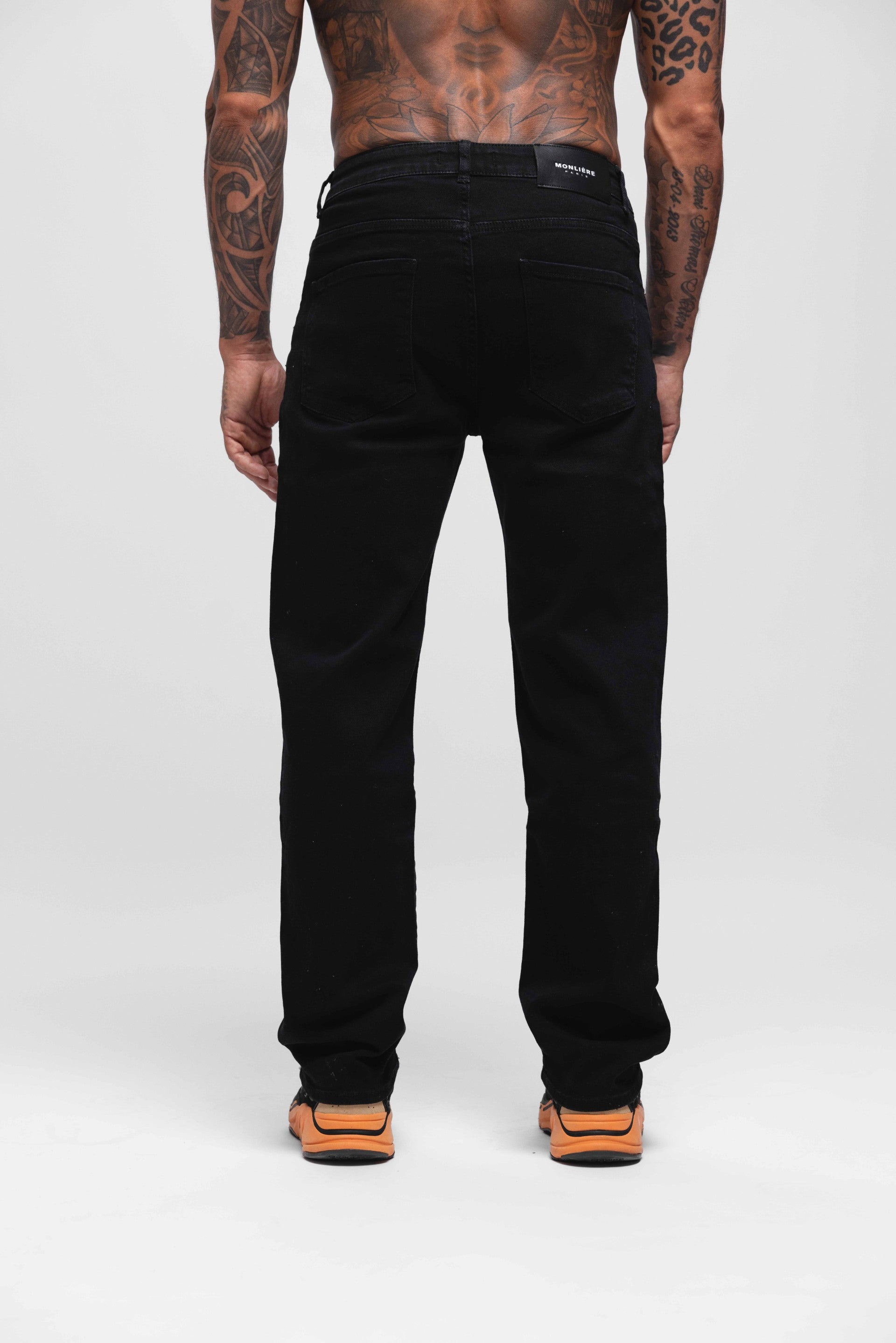 STRAIGHT FIT DENIM BLACK