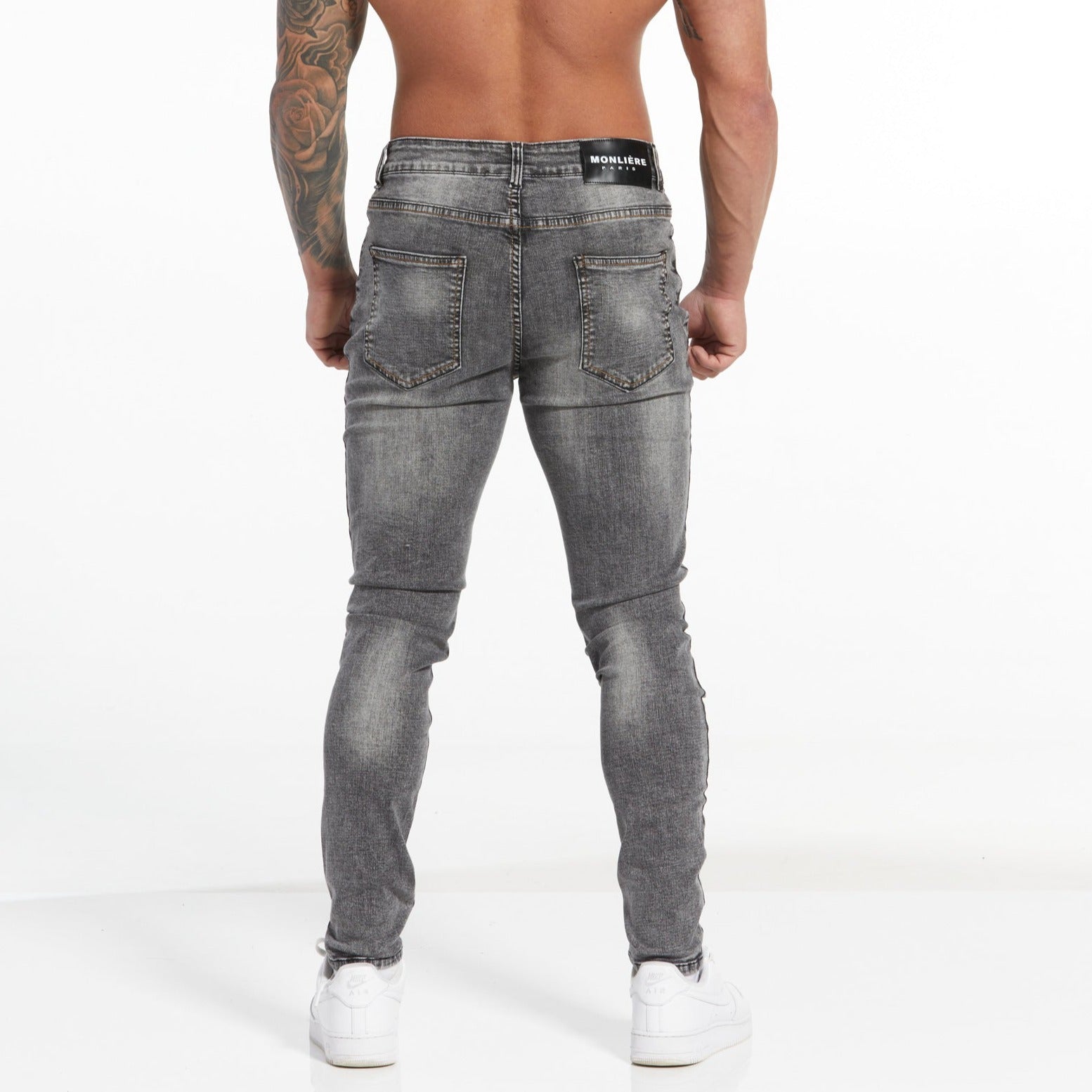 Dark Grey Skinny Jeans