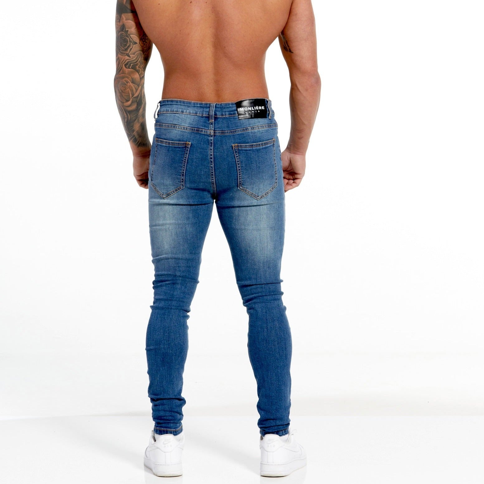 Blue Ripped Jeans