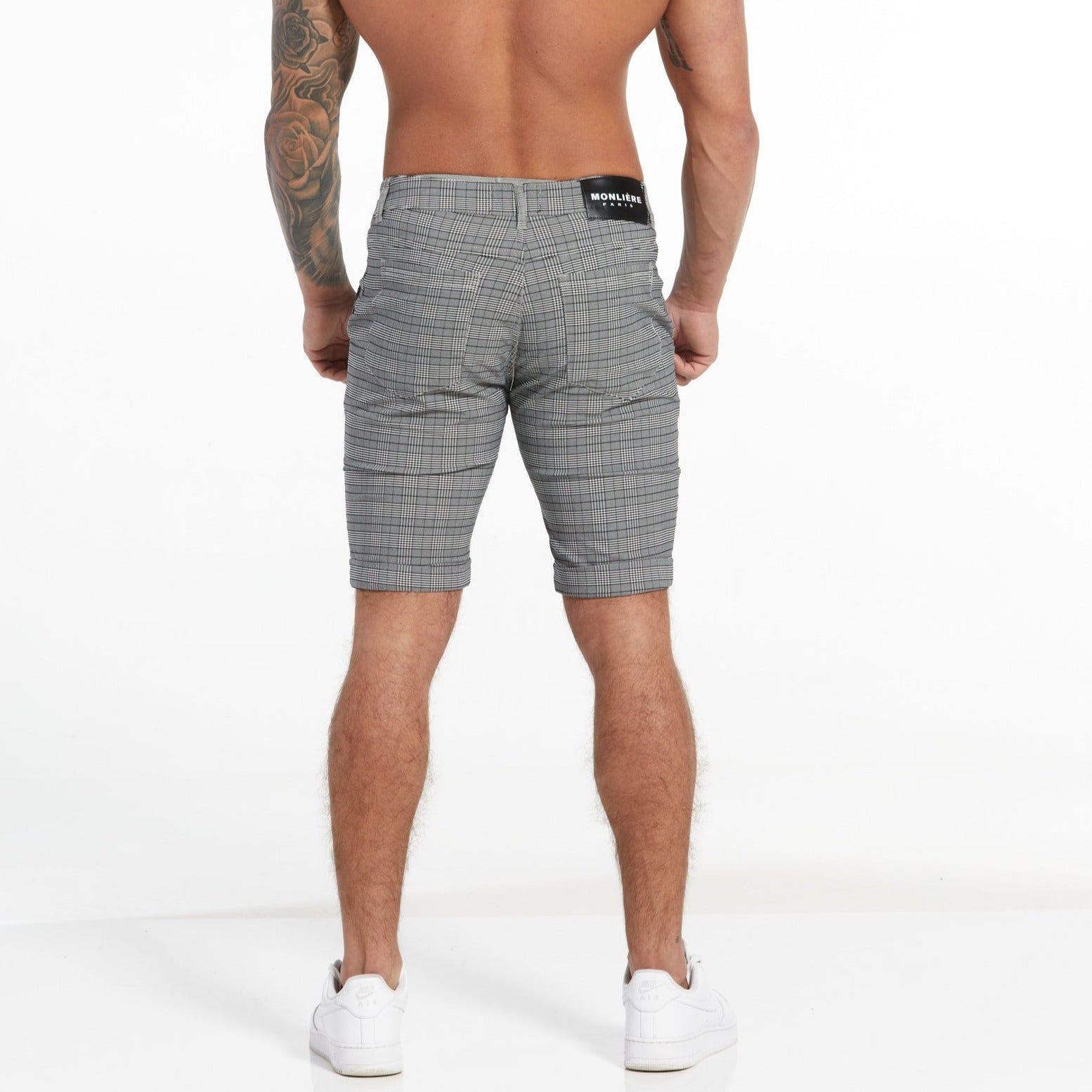 Dark Grey Stretch Short