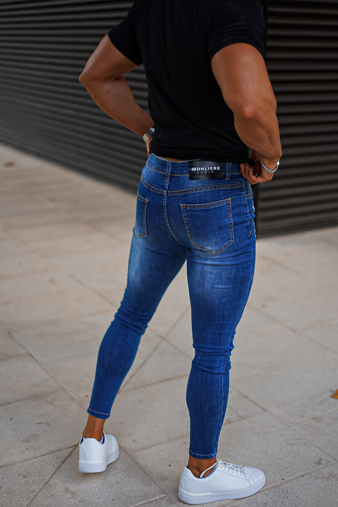 Blue Ripped Jeans
