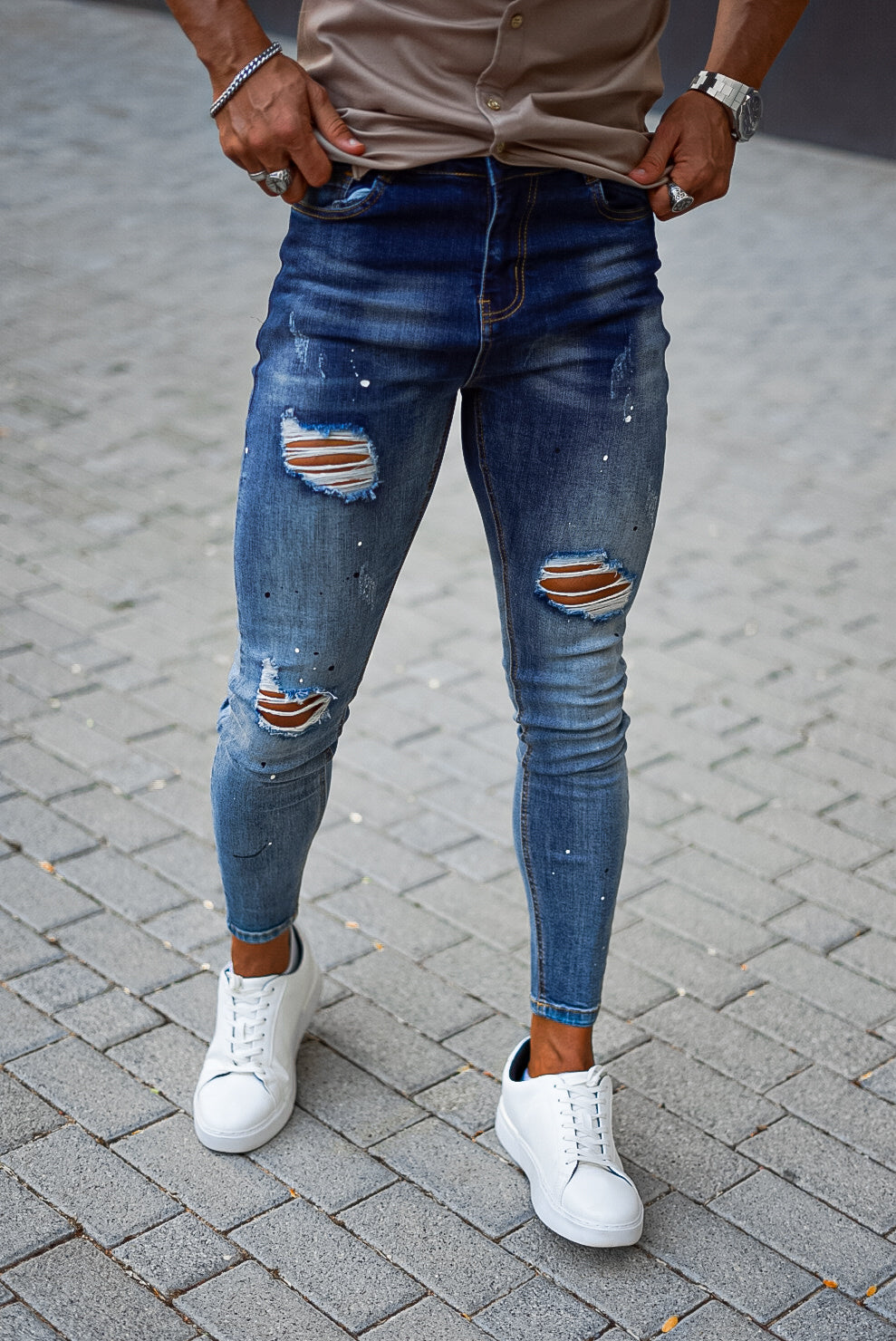 Blue Jeans – Dots
